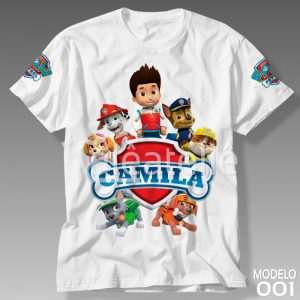 Camiseta Patrulha Canina 001