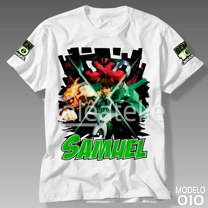 Camiseta Ben 10 Transformação