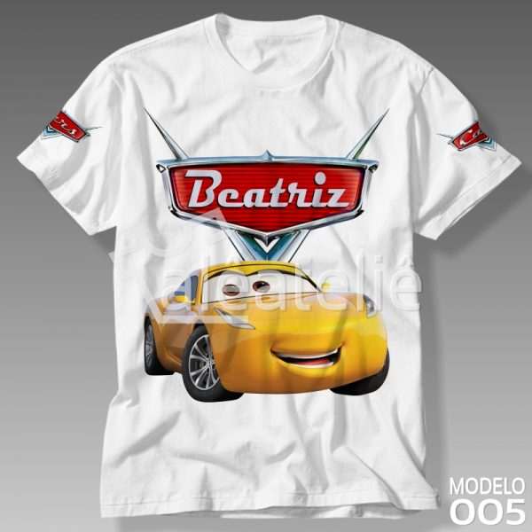 Camiseta Carros Disney Cruz Ramirez