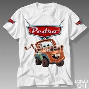 Camiseta Carros Disney 011