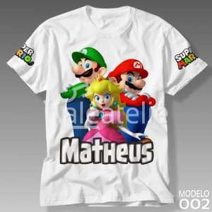 Camiseta Super Mario Bros 002
