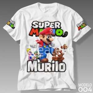 Camiseta Super Mario Bros 004