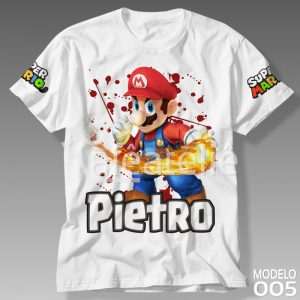 Camiseta Super Mario Bros 005