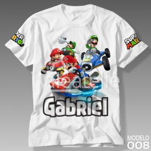 Camiseta Super Mario Bros 008