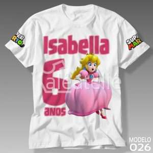 Camiseta Princesa Peach