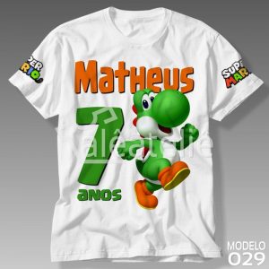 Camiseta Super Mario Bros 029