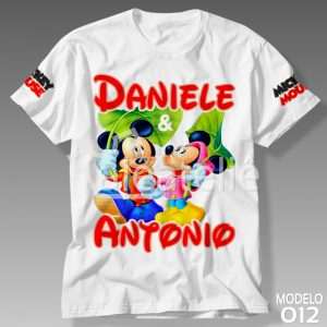 Camiseta Mickey Minnie