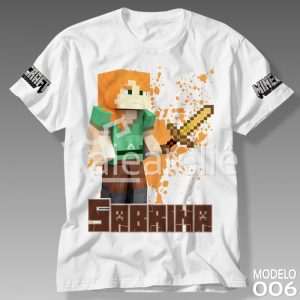 Camiseta Minecraft 006
