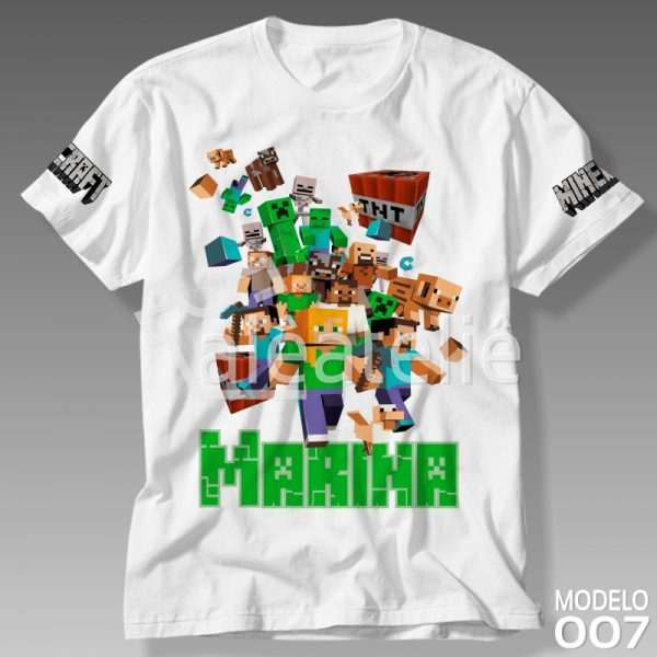 Camiseta Minecraft