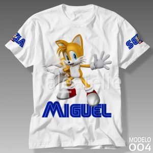 Camiseta Sonic Tails
