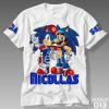 Camiseta Sonic Mario
