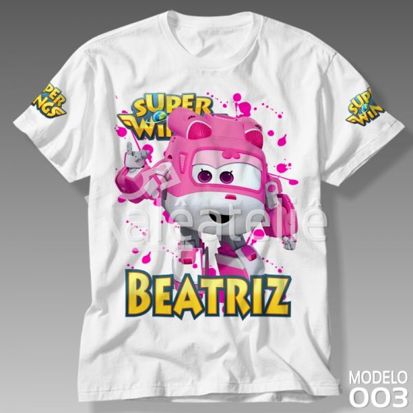 Camiseta Super Wings Dizzy