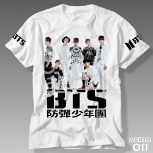 Camiseta Bts Kpop 011