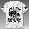 Camiseta Dia dos Pais Pai e Filho