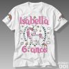 Camiseta Unicórnio Personalizada