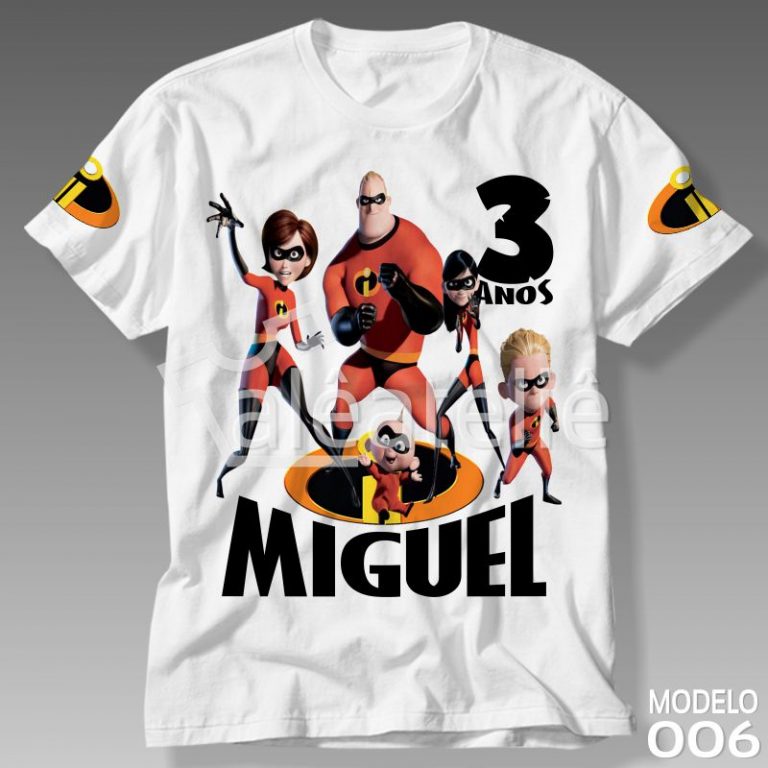 Camiseta Os Incríveis 006