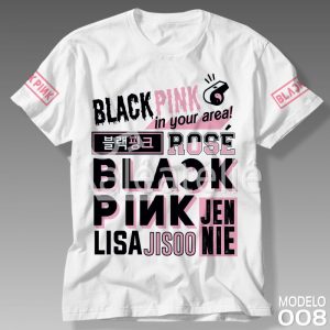 Camiseta Black Pink 008