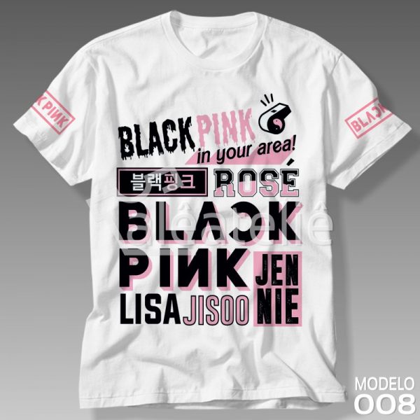 Camiseta Black Pink Lisa