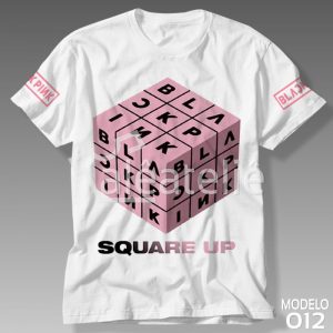 Camiseta Black Pink Square Up