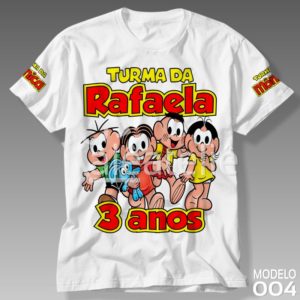 Camiseta Turma da Mônica 004