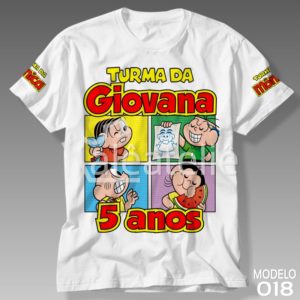 Camiseta Turma da Mônica 018