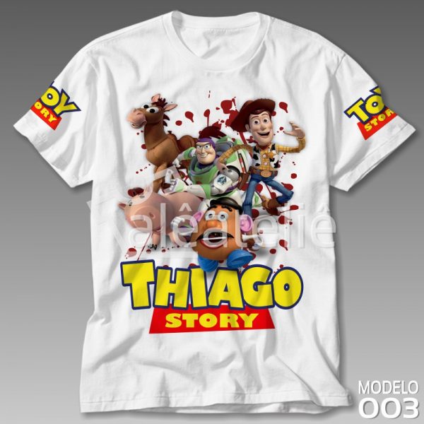 Camiseta Toy Story Personalizada