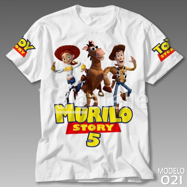 Camiseta Toy Story Festa Aniversário