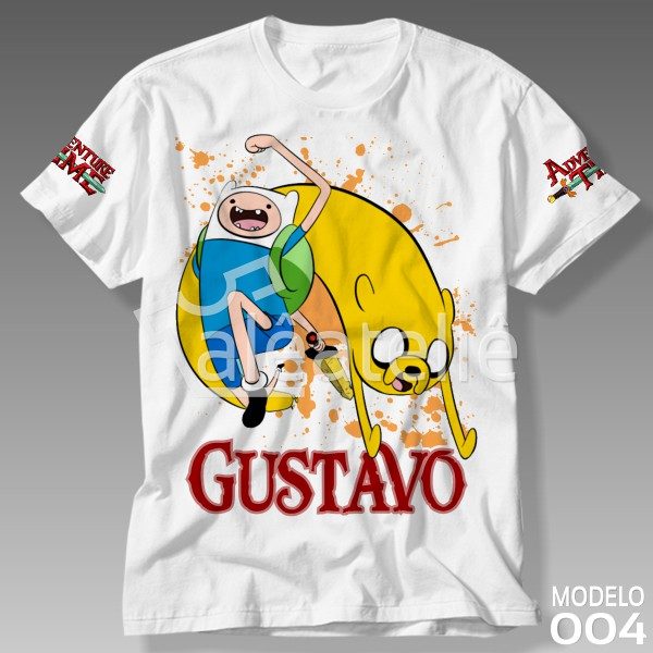 CAMISETA HORA DE AVENTURA JAKE FINN