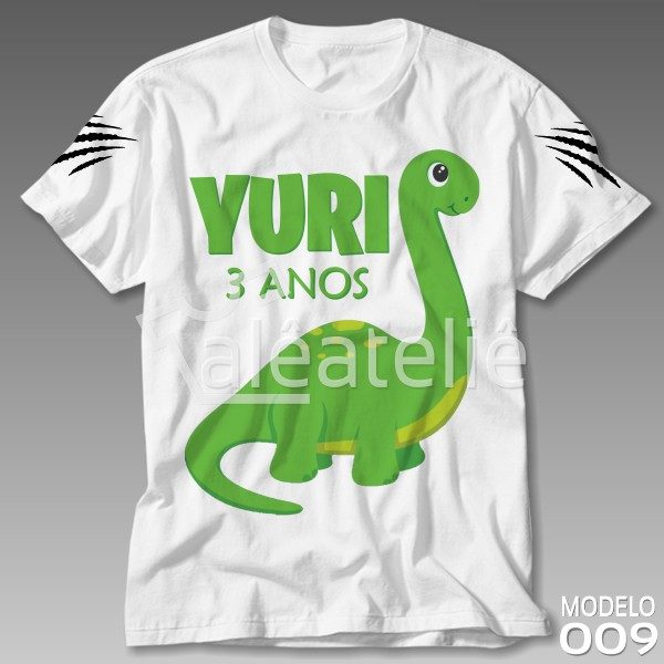 Camiseta Dinossauro Braquiossauro