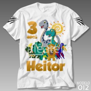 Camiseta Dinossauro 012