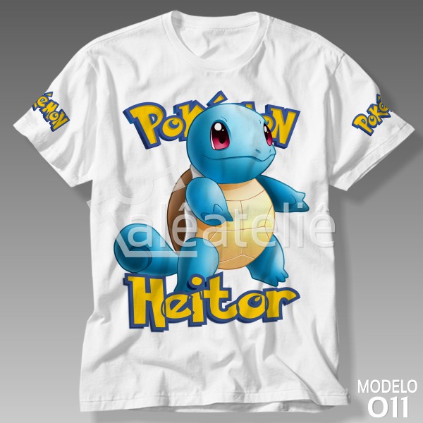 Camiseta Pokemon Squirtle
