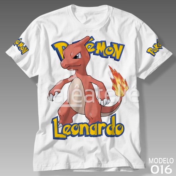 Camiseta Pokemon Charmeleon
