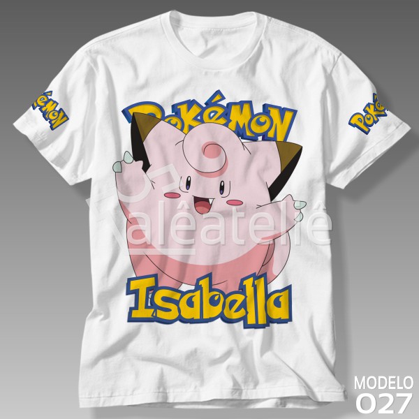 Camiseta Pokemon Clefable