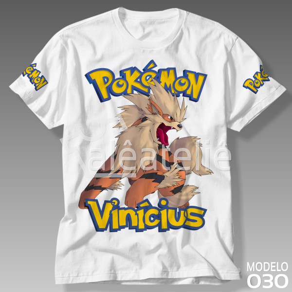 Camiseta Pokemon Arcanine