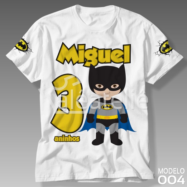 Camiseta Batman Infantil