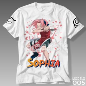 Camiseta Naruto Sakura