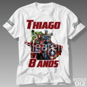 Camiseta Vingadores 012