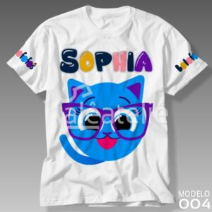 Camiseta Bolofofos Sophie Gatinha