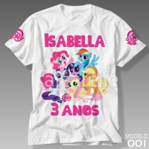Camiseta My Little Pony Festa Infantil