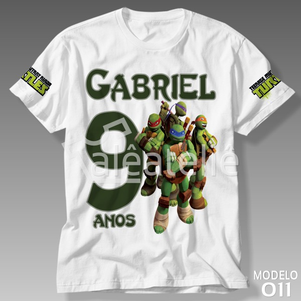 Camiseta Tartarugas Ninja Donatello Face - Regata