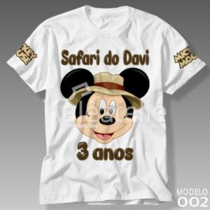 Camiseta Mickey Safari 02