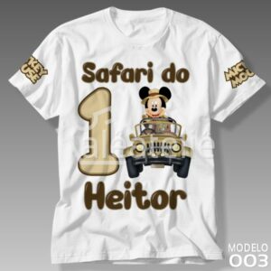 Camiseta Mickey Safari 03