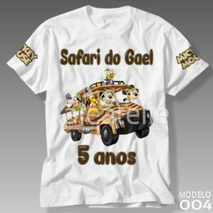 Camiseta Mickey Safari 04