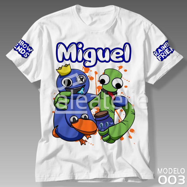 4 Camisetas Jogo Roblox Infantil escolha o modelo