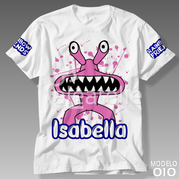 Blusa feminina baby look camiseta roblox jogo Game infantil