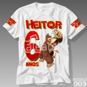 Camiseta Donkey Kong 03