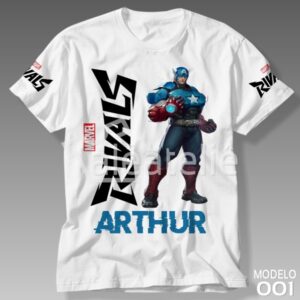 Camiseta Marvel Rivals Capitão América