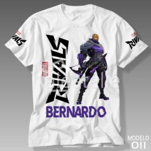 Camiseta Marvel Rivals Gavião Arqueiro