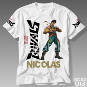 Camiseta Marvel Rivals Punho de Ferro