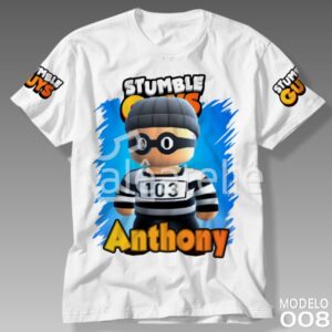 Camiseta Stumble Guys Inmate 613